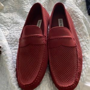 Men’s red Steve Madden shoes
